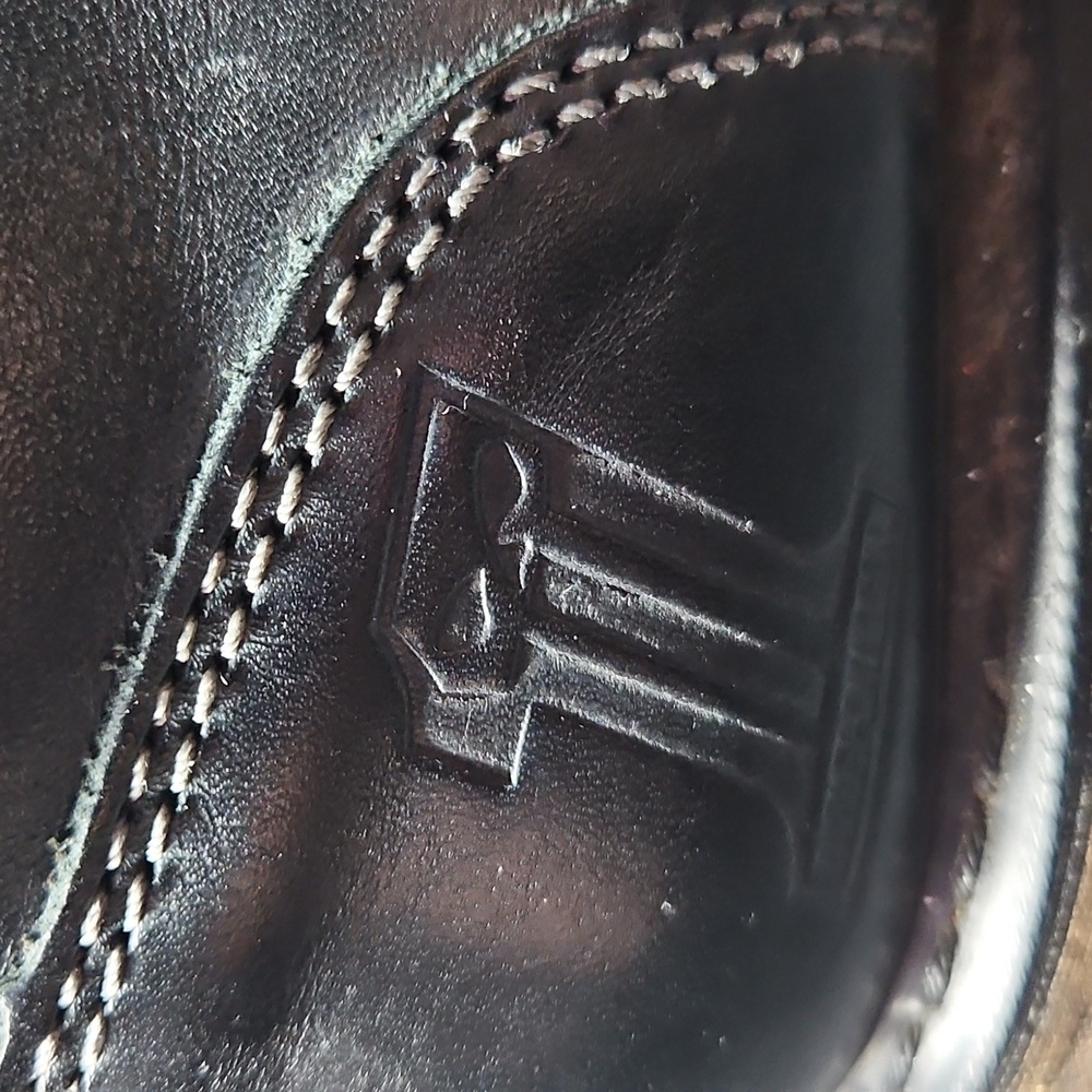 Harley-Davidson Black Leather Men's Lace-Up Boots - Picture 3 of 14